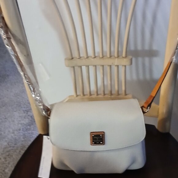 Pebble Leather Reina Flap Crossbody